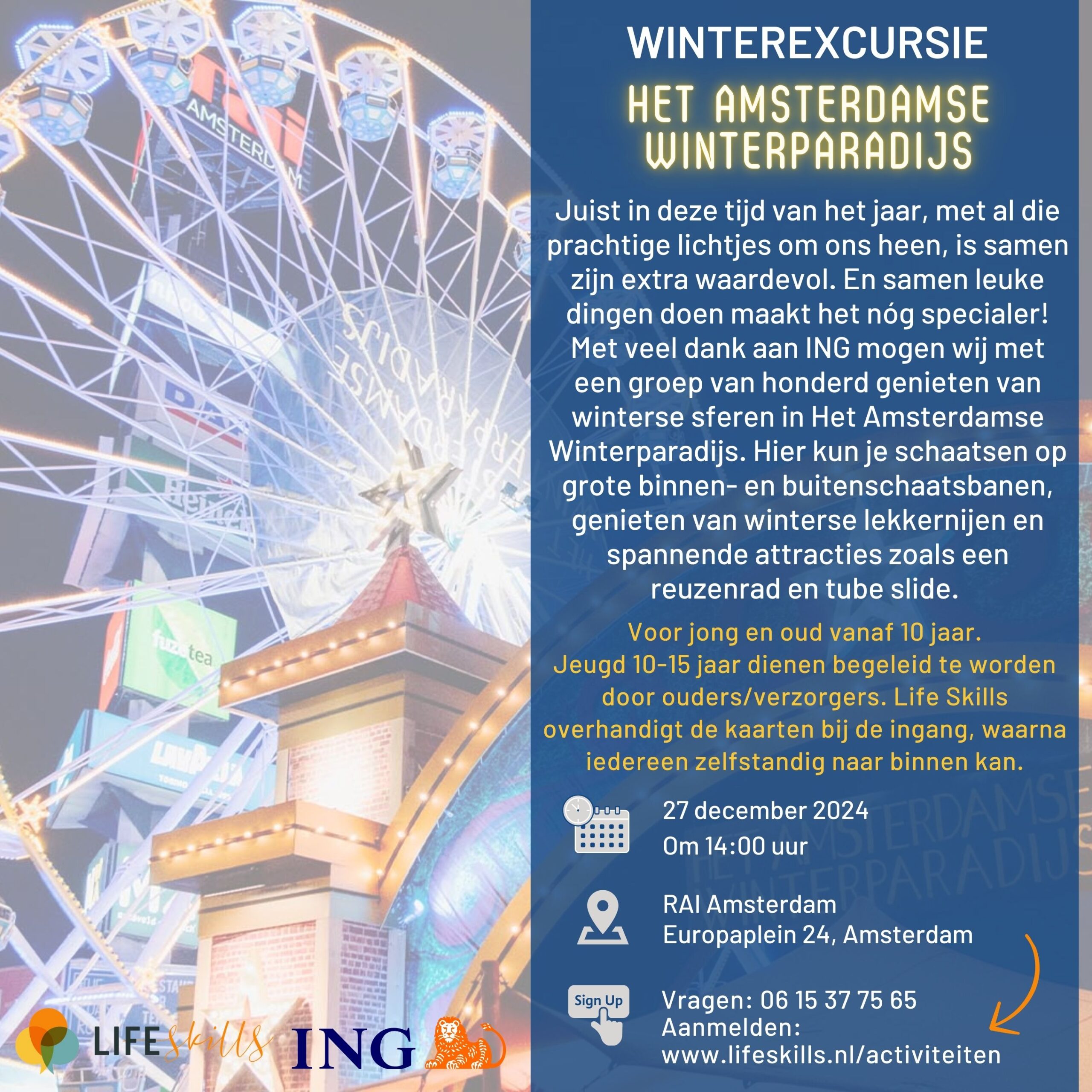 Excursie: Het Amsterdamse Winterparadijs
